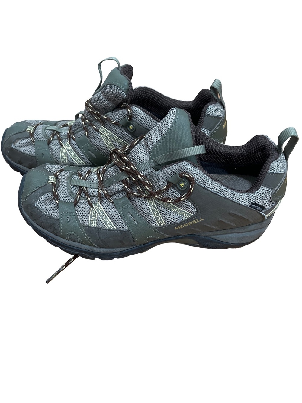 Merrell Women’s Size 11 Green Brindle Lace Up Hiking Boots